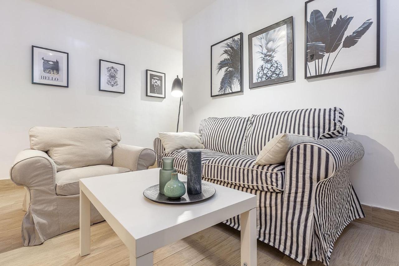 Elegante Apt De Diseno 2 Hab Sevilla Wifi-5 Pax Kültér fotó