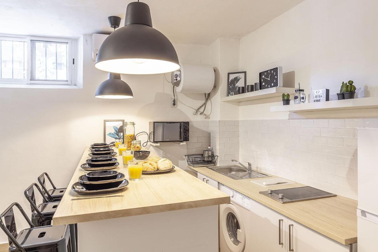 Elegante Apt De Diseno 2 Hab Sevilla Wifi-5 Pax Kültér fotó